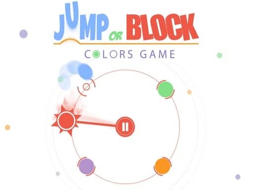 Screenshot von Jump or Block Colors Game