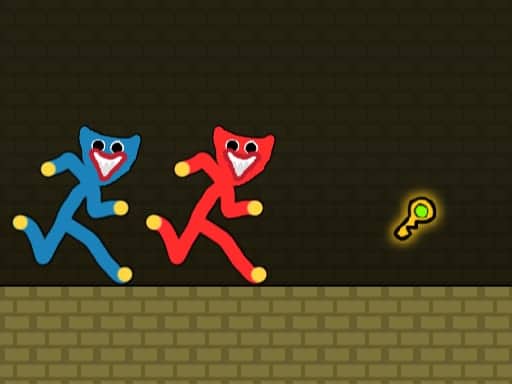 Screenshot von Red and Blue Stickman Huggy