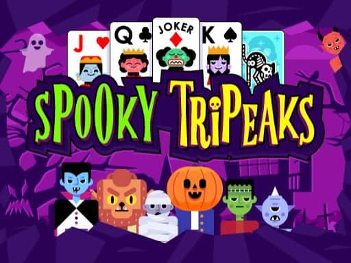 Screenshot von Spooky Tripeaks