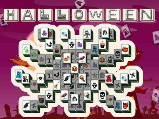 Screenshot von Halloween Mahjong Deluxe