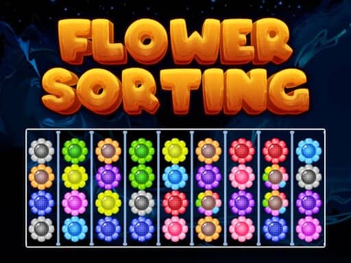 Screenshot von Flower Sorting