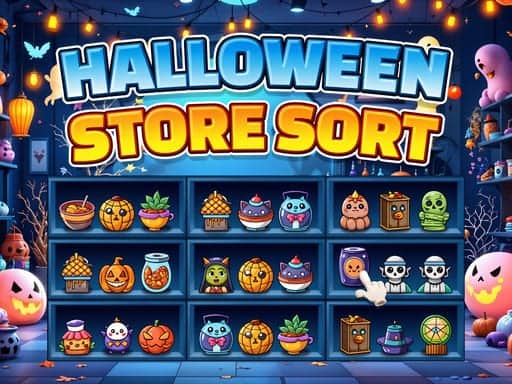 Screenshot von Halloween Store Sort
