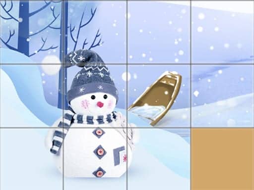 Screenshot von Christmas Slide Puzzle