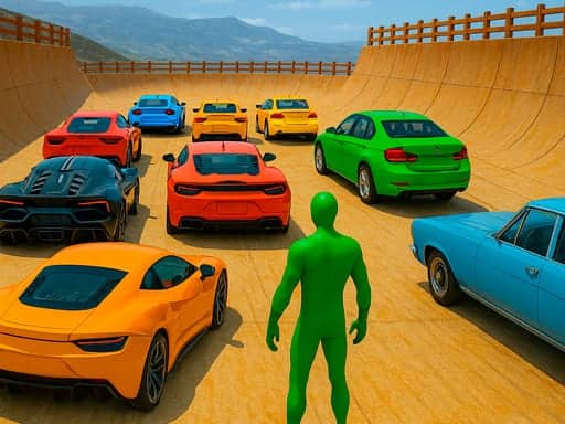 Screenshot von Mega Lamba Ramp