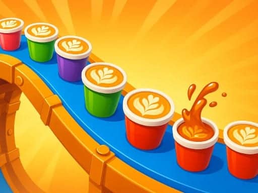 Screenshot von Coffee Color Blocks