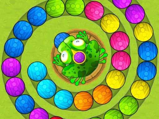 Screenshot von Frogtastic Marble Adventure