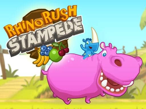 Screenshot von Rhino Rush Stampede