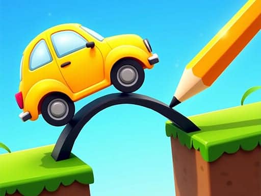 Screenshot von Draw Brige Puzzle