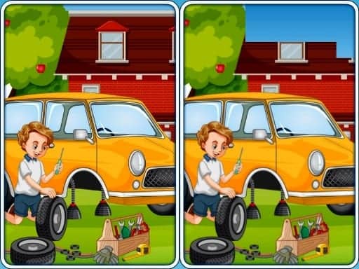Screenshot von Car Garage Differences
