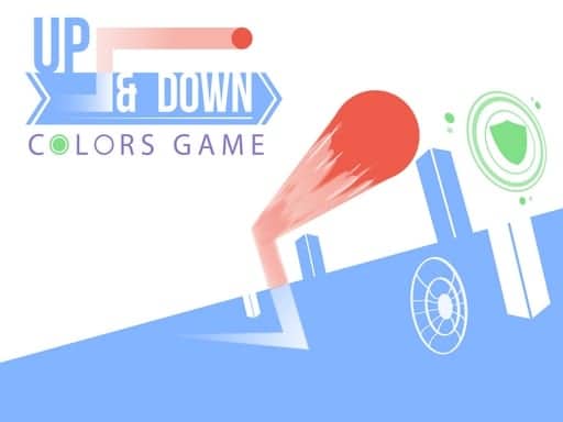 Screenshot von Up and Down Colors Game