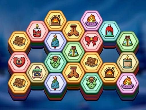 Screenshot von Winter Hexa Stack