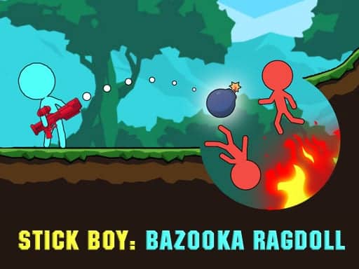 Screenshot von Stick Boy: Bazooka Ragdoll