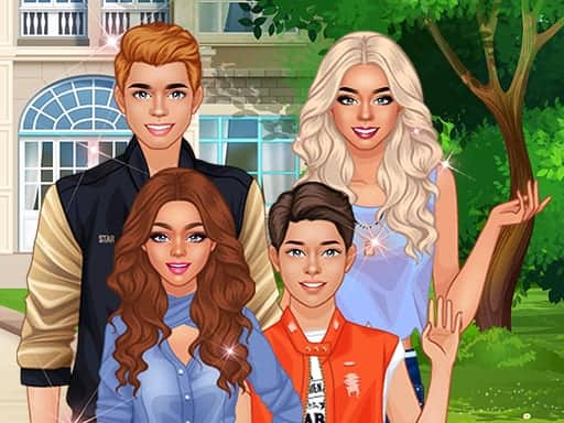 Screenshot von Superstar Family Dress Up Game