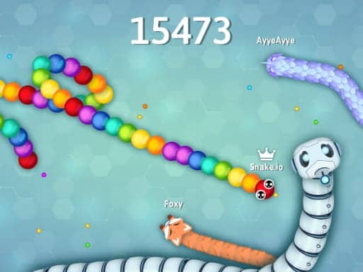 Screenshot von Snake io war