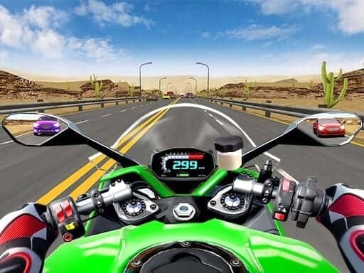 Screenshot von Moto Road Rash 3D 2