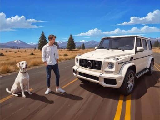 Screenshot von G Wagon City Driver