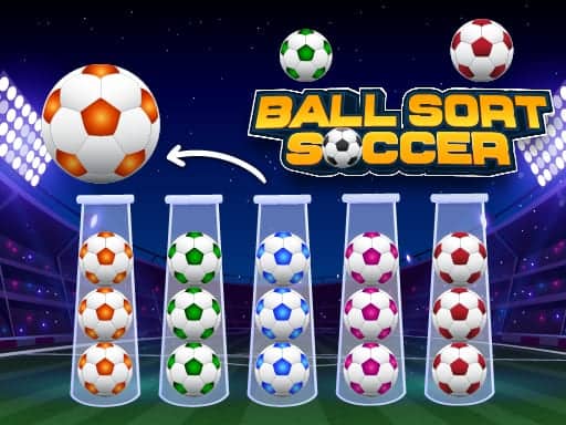 Screenshot von Ball Sort Soccer