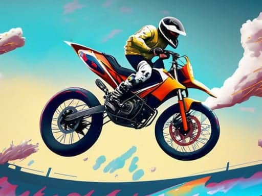 Screenshot von Bike jump