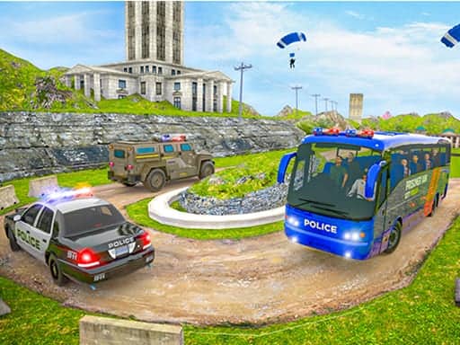Screenshot von Jail Prison Van Police Game