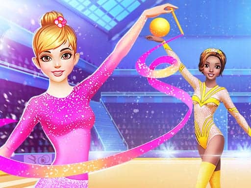 Screenshot von Gymnastics Girls Dress Up Game