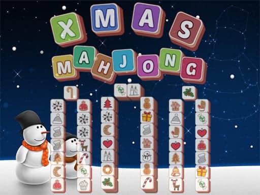 Screenshot von Xmas Mahjong Tiles 2023