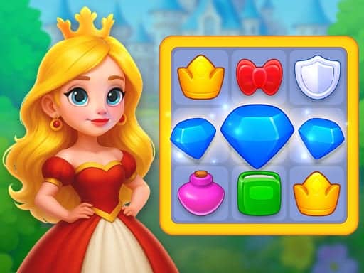 Screenshot von Kings and Queens Match 3