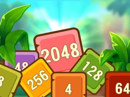 Screenshot von Tropical Cubes 2048