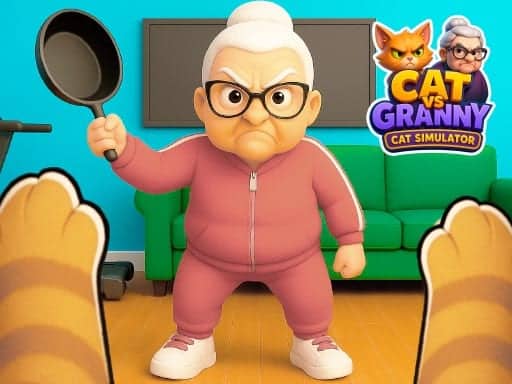Screenshot von Cat vs Granny. Cat Simulator
