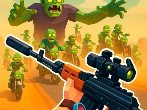 Screenshot von Zombie Road: Shooter with Destruction
