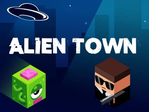 Screenshot von Alien Town