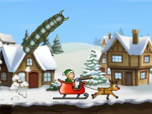 Screenshot von Effing Worms Xmas