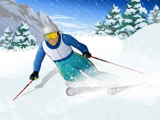 Screenshot von Ski King 2022