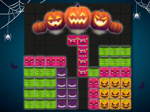 Screenshot von Blocks Puzzle Halloween
