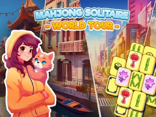 Screenshot von Mahjong Solitaire World Tour