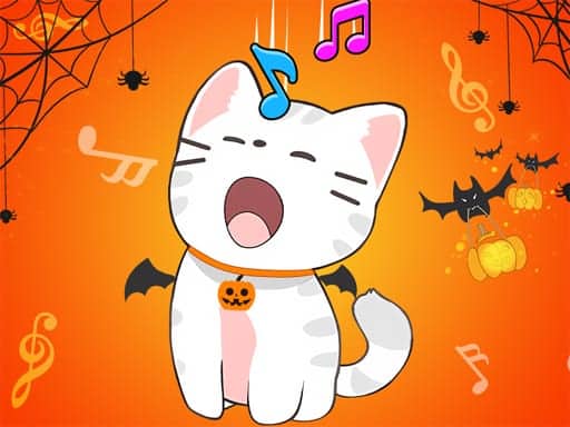 Screenshot von Duet Cats Halloween Cat Music