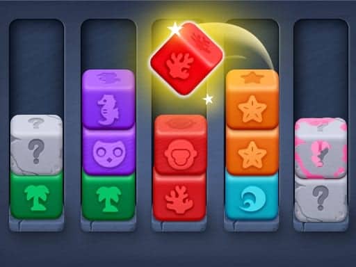 Screenshot von Color Block Sort