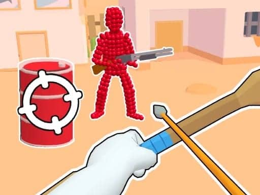 Screenshot von Stickman Archer: Shooting Arrows at Reds