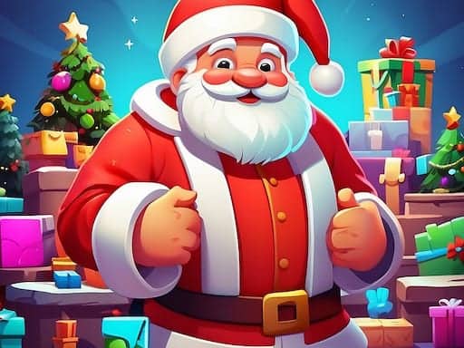 Screenshot von Idle Santa Factory