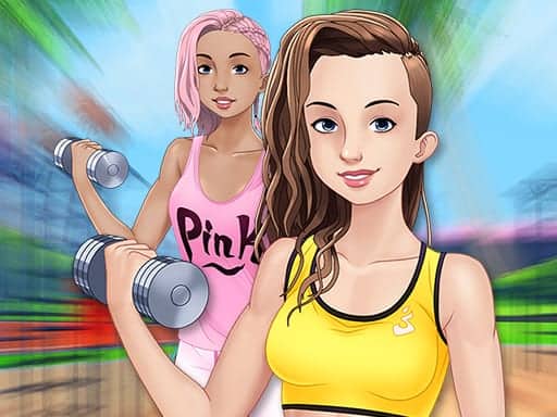 Screenshot von Fitness Girls Dress Up