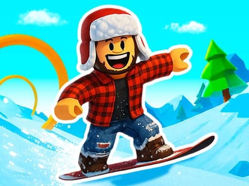 Screenshot von Snow Rider Obby Parkour