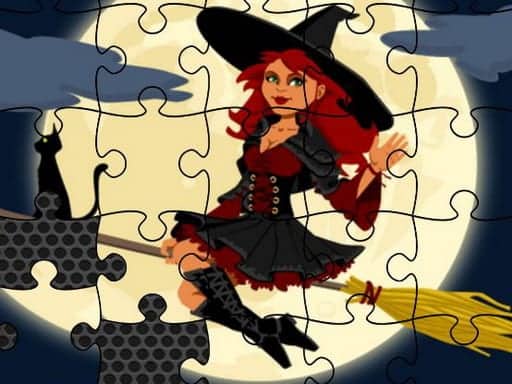 Screenshot von Midnight Witches Jigsaw
