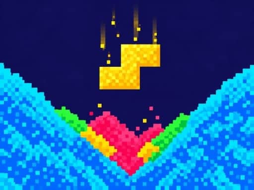 Screenshot von PixelTris