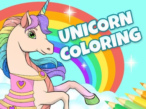 Screenshot von Unicorn Dress Up Coloring Book