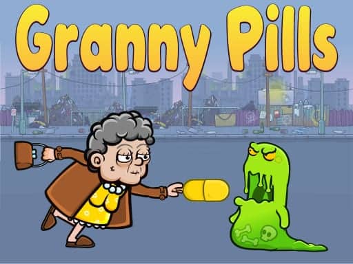 Screenshot von Granny Pills - Defend Cactuses