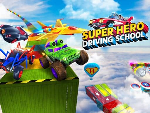 Screenshot von Super Hero Driving School