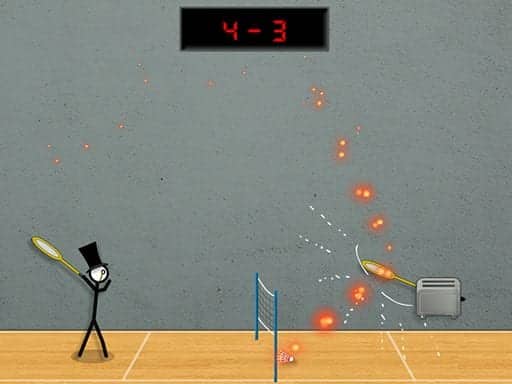 Screenshot von Stick Figure Badminton 3