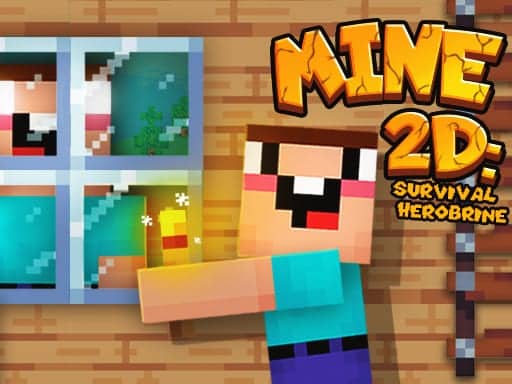 Screenshot von Mine 2D Survival Herobrine