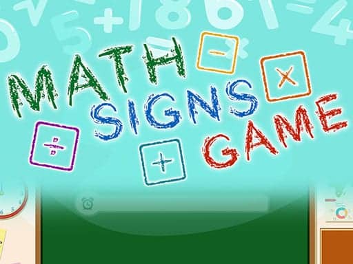 Screenshot von Math Signs Game