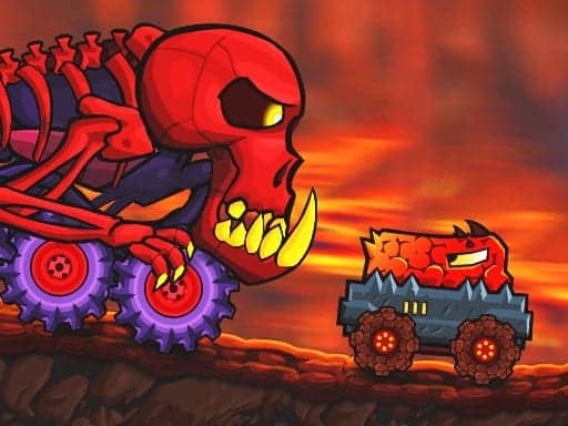 Screenshot von Car Eats Car: Volcanic Adventure