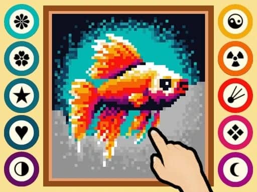 Screenshot von Coloring: Mosaic by Symbols